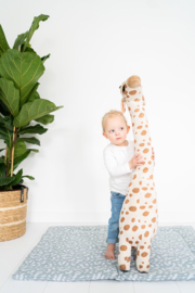Boxkleed Briljant Baby Organic Botanic Grijs 80 X 100Cm