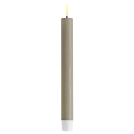 Dinerkaars Wax LED Sand 24 cm (2 stuks)