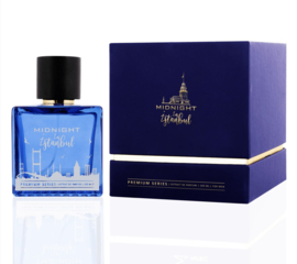 Midnight Istanbul for Men100ML Extrait de Parfum Inspired by Aqua sapphire (heren)