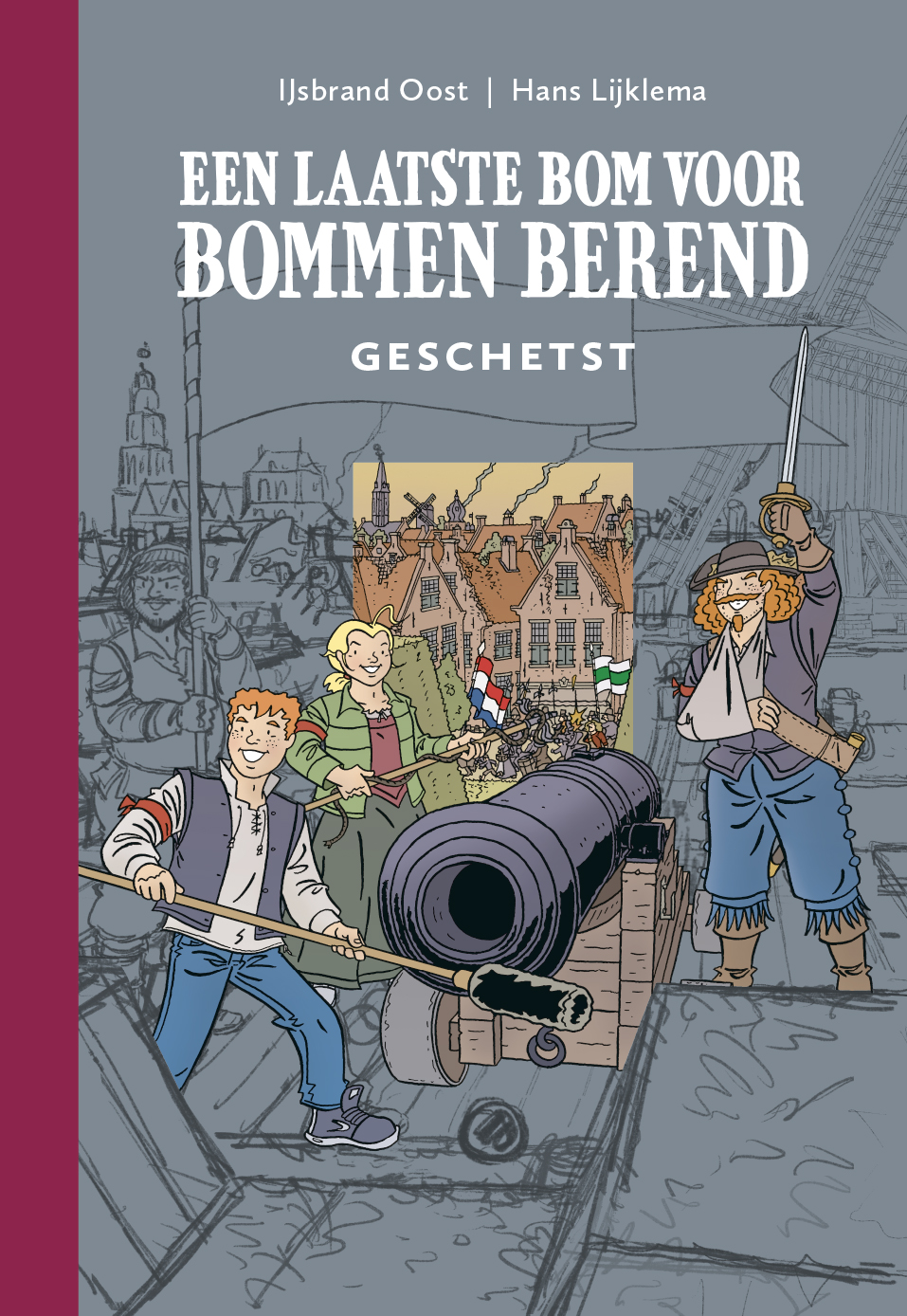 Een laatste bom voor Bommen Berend geschetst