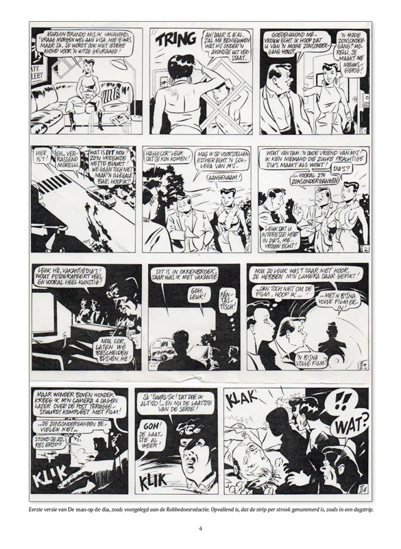 Cor Morelli 0, De man op de dia (HC)
