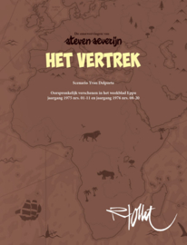 De omzwervingen van Steven Severijn 1 - Het vertrek (HC)