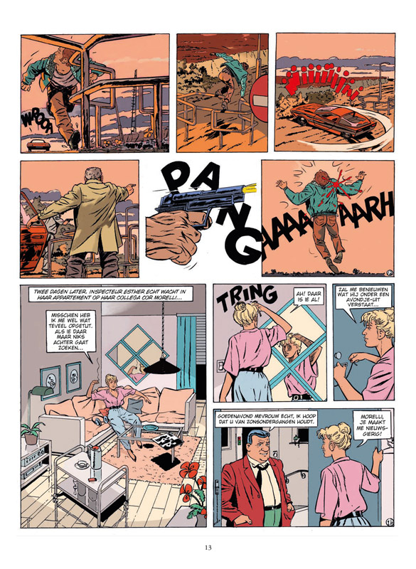Cor Morelli 0, De man op de dia (HC)