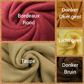 Pakket fleece stroken 5 cm