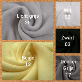 Pakket fleece stroken 5 cm