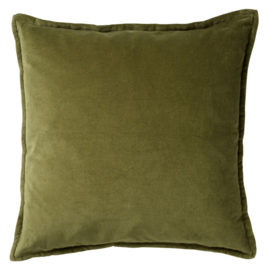 CAITH - Sierkussen velvet Calliste Green 50x50 cm - groen