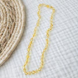 Barnsteen kinder ketting | lemon