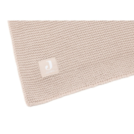 Wiegdeken Jollein basic knit | wild rose