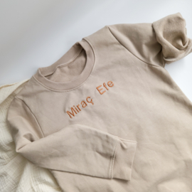Sweater baby en kind | zand