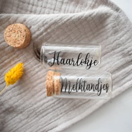 Bewaarbuisje | haarlokje en melktandjes