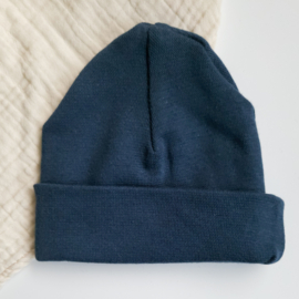 Babymuts| petrolblauw