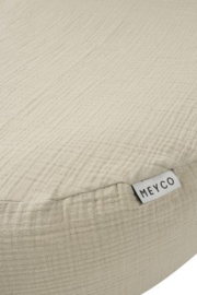 Voedingskussenhoes Meyco hydrofiel | sand