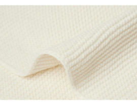 Ledikantdeken Jollein basic knit | ivory