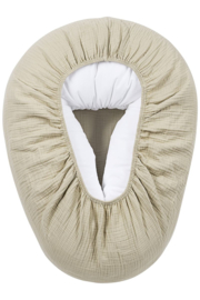 Voedingskussenhoes Meyco hydrofiel | sand