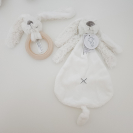 Happy Horse Rabbit Richie knuffeldoekje | ivory