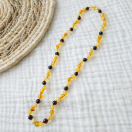 Barnsteen dames ketting | multi colour