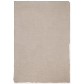 Wiegdeken Jollein basic knit | nougat
