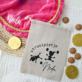 Pepernotenzakje met naam | pietjes