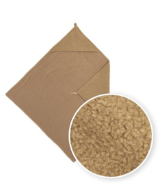 Badcape Meyco boucle teddy | toffee