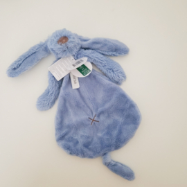 Happy Horse Rabbit Richie knuffeldoekje | deep blue