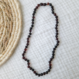 Barnsteen dames ketting | cherry