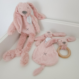 Happy Horse Rabbit Richie knuffel | old pink