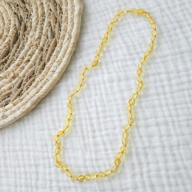 Barnsteen dames ketting | lemon