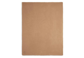 Wiegdeken Jollein basic knit fleece | bisquit