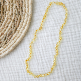 Barnsteen dames ketting | lemon