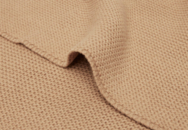 Wiegdeken Jollein basic knit | bisquit