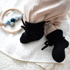 Babyslof merinowol | Zwart