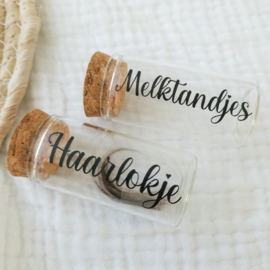 Bewaarbuisje | haarlokje en melktandjes