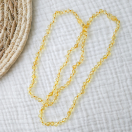 Barnsteen kinder ketting | lemon