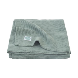 Wiegdeken Jollein basic knit | forest green