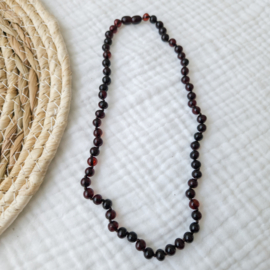 Barnsteen dames ketting | cherry