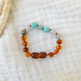 Barnsteen armbandjes