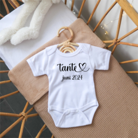 Aankondigings romper | tante