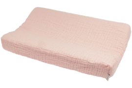 Verschoonkussenhoes Meyco hydrofiel | soft pink