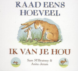Raad eens hoeveel ik van je hou | luxe kartonboek