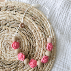 Kinderketting roos | roze