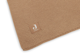 Wiegdeken Jollein basic knit | bisquit
