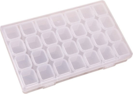Opbergdoosje 28 vakjes