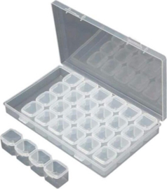 Opbergdoosje 28 vakjes