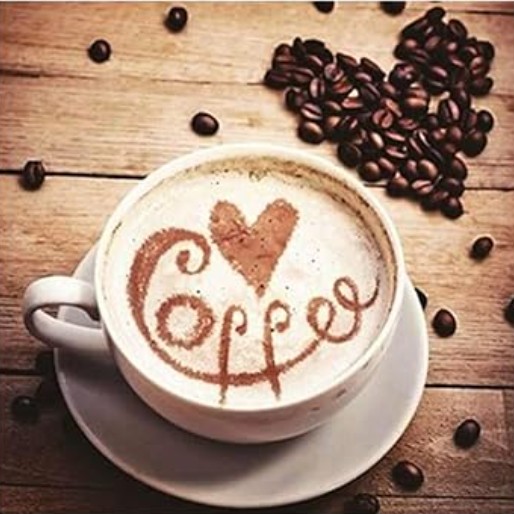 Diamond painting Coffee 40x40cm