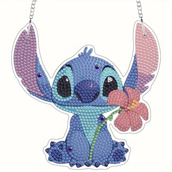 Diamond painting raamhanger Stitch