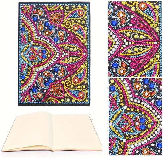 Diamond painting notitieboek mandala