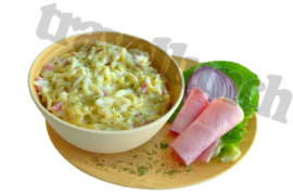 Pasta Carbonara met ham