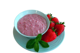 Aardbeien creme