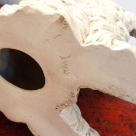 Ceramic poodle