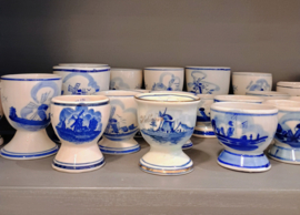 46 Delft Blue Egg Cups